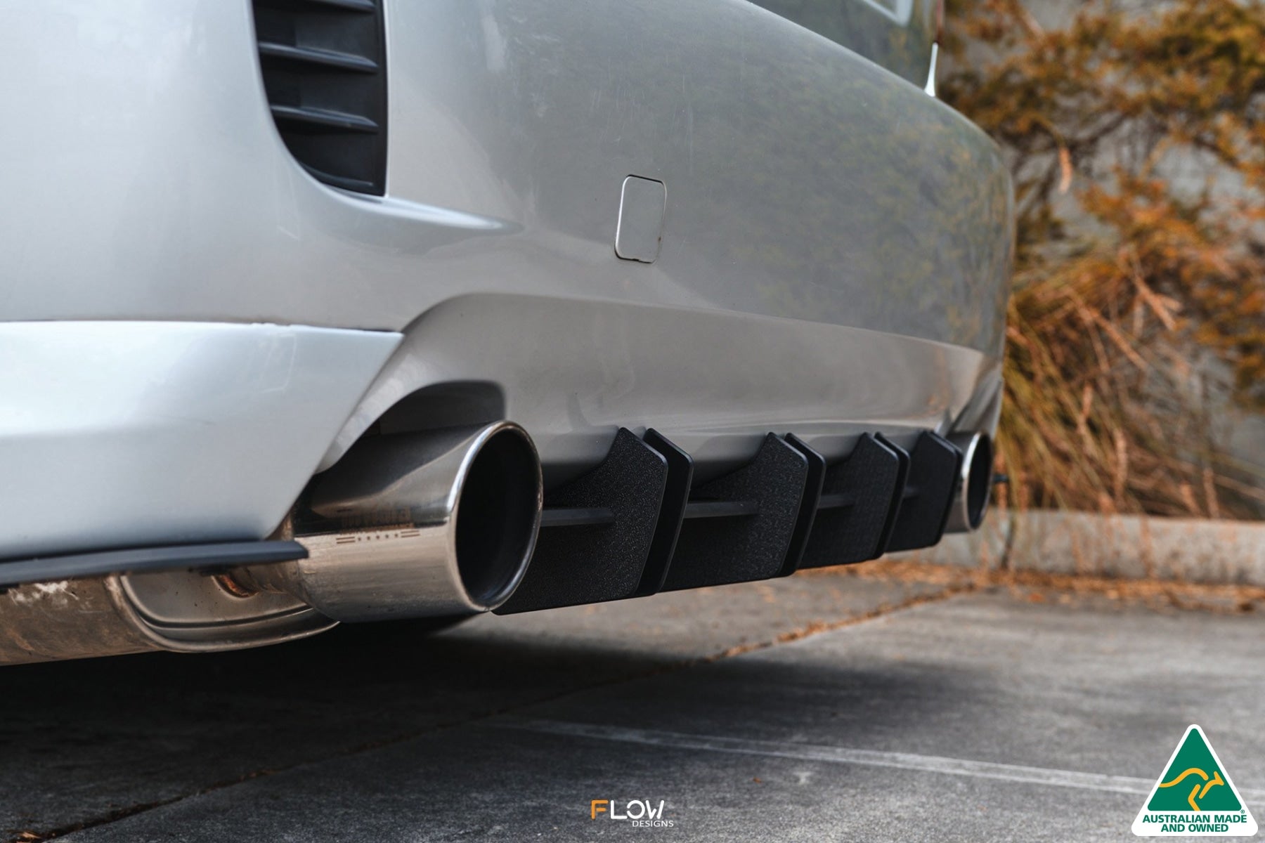Flow Designs Impreza WRX/RS G3 Sedan PFL Flow-Lock Rear Diffuser - iilumolab