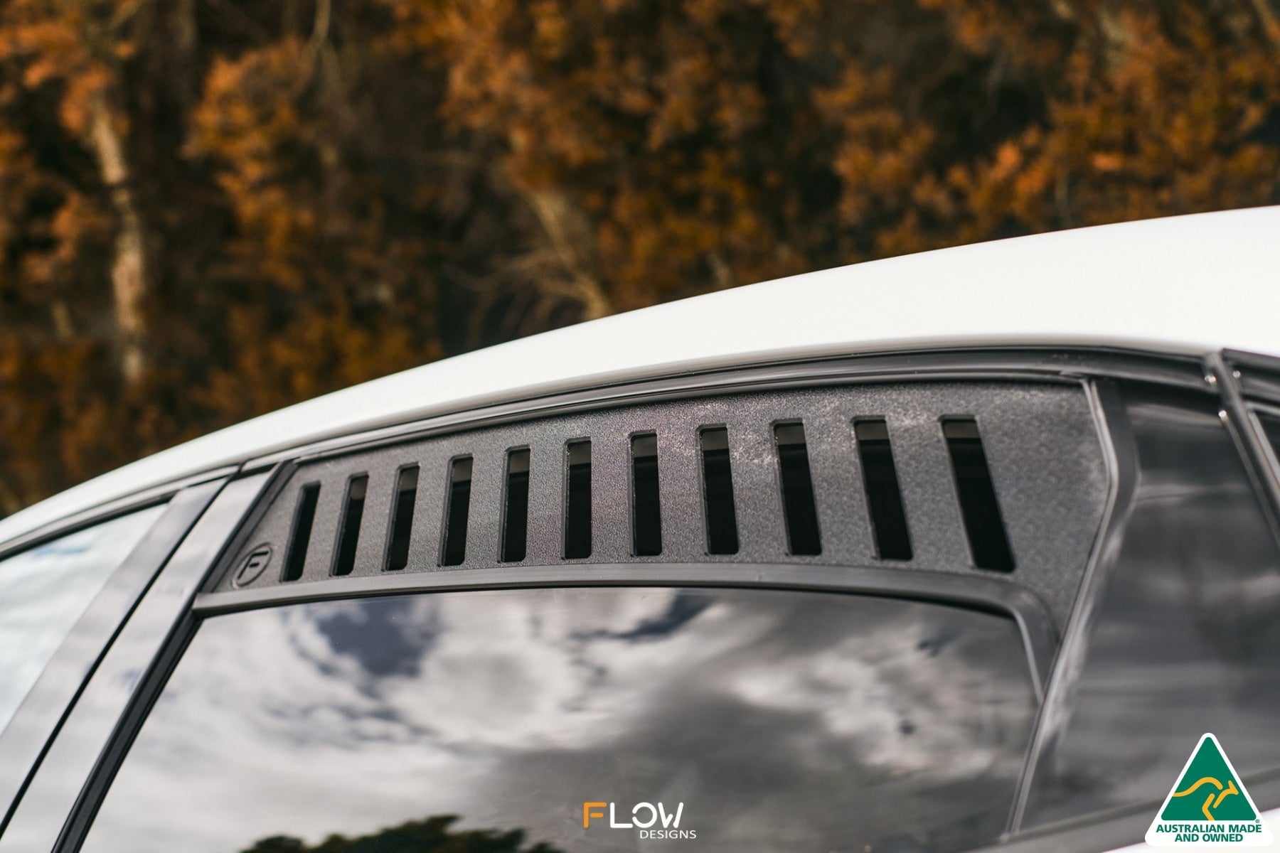 Flow Designs FK4/FK7/FK8 Civic Type R Rear Window Vents (Pair) - iilumolab