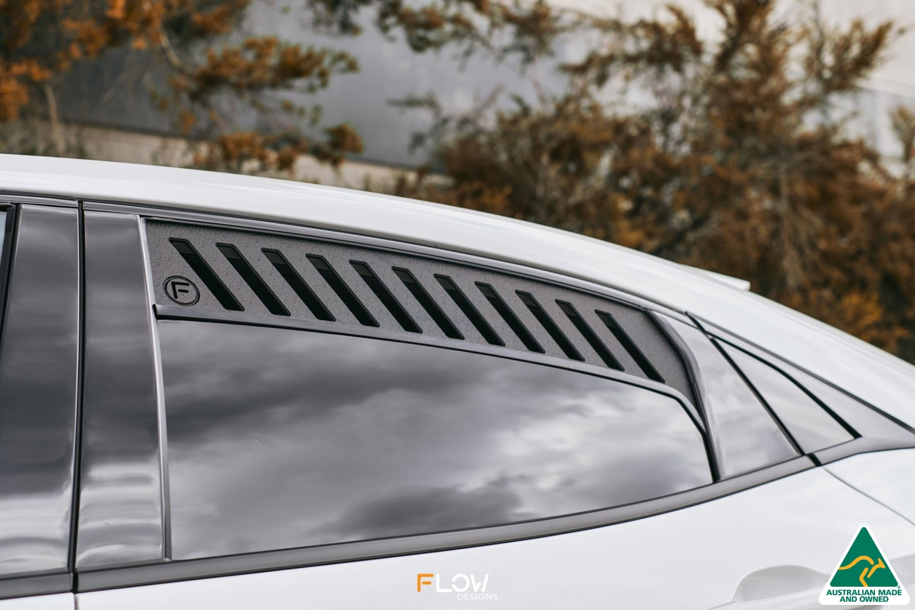 Flow Designs FK4/FK7/FK8 Civic Type R Rear Window Vents (Pair) - iilumolab