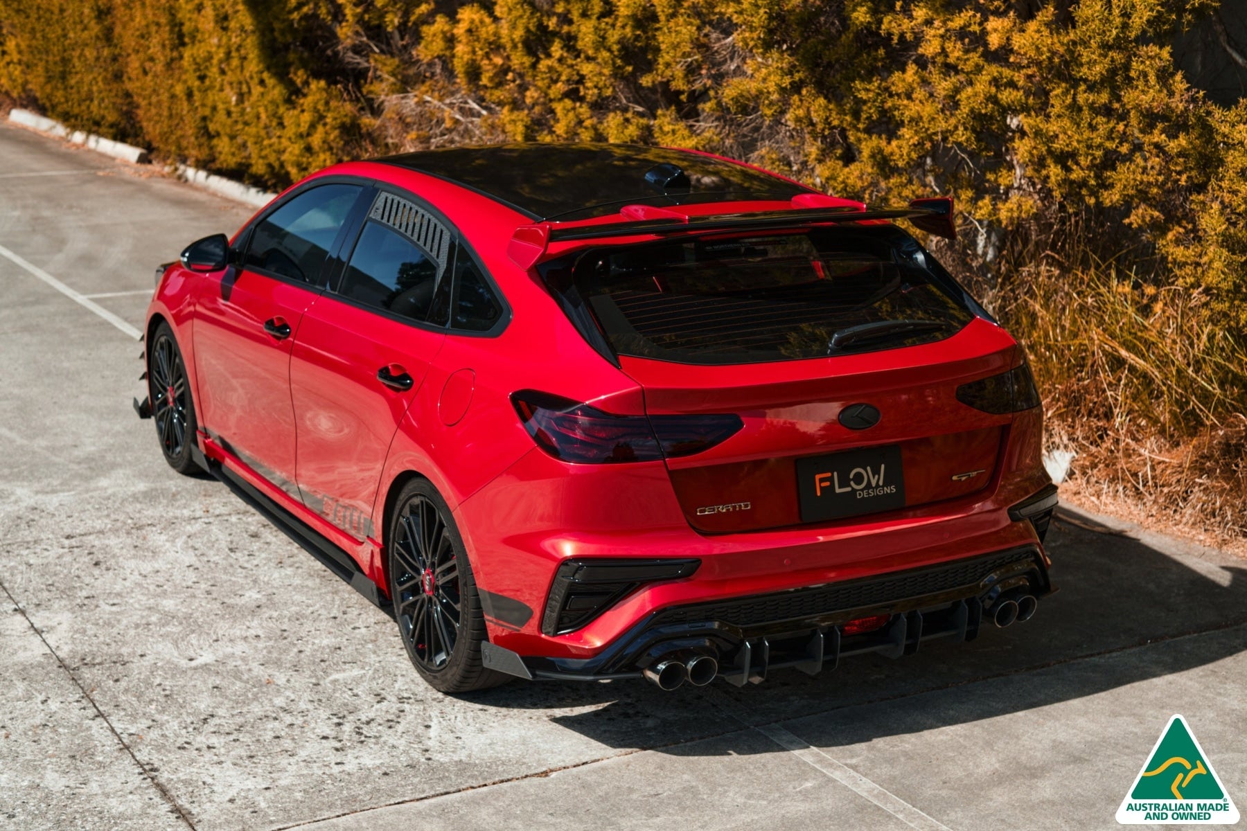 Flow Designs Cerato GT Hatch PFL Rear Spats (Pair) - iilumolab