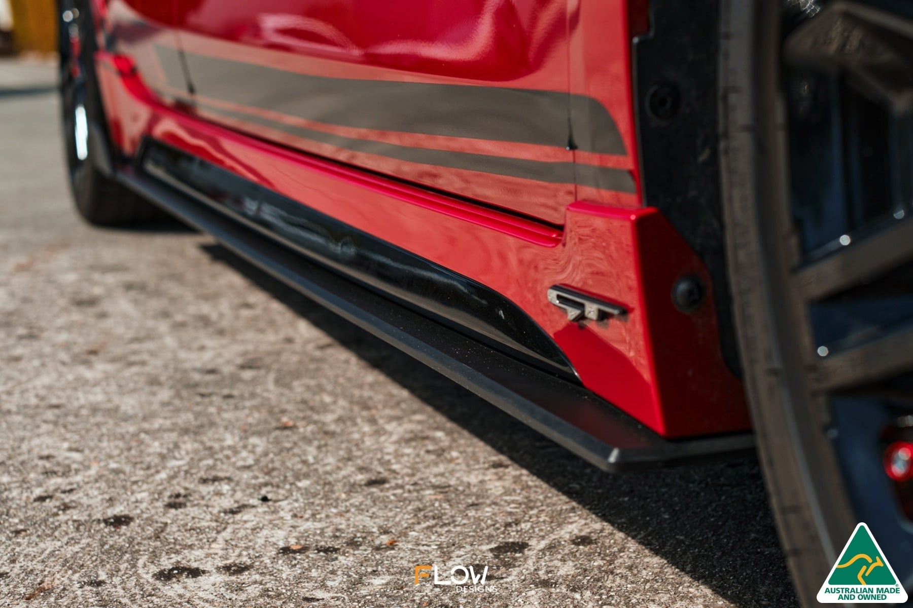 Flow Designs Cerato GT PFL Side Skirt Splitters (Pair) - iilumolab