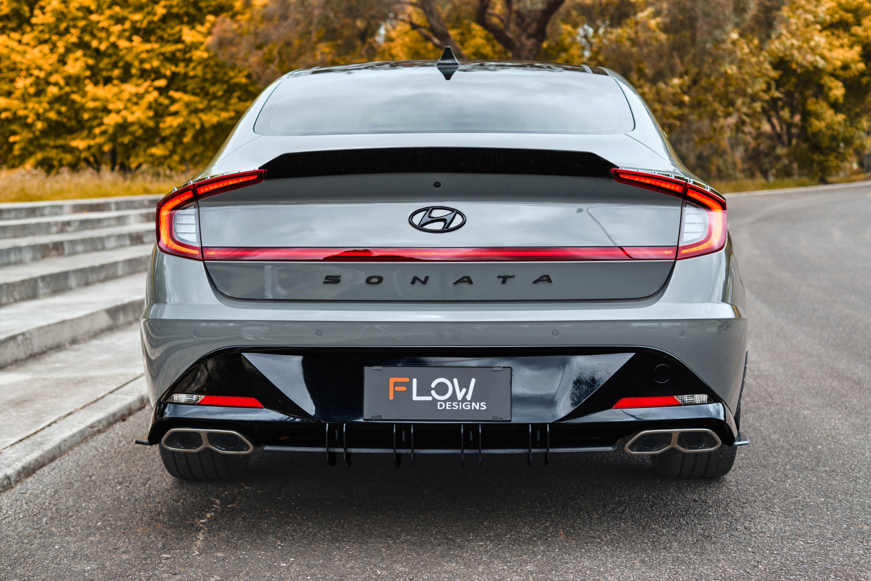 Flow Designs DN8 Sonata N Line 2020-2023 Flow-Lock Rear Diffuser - iilumolab