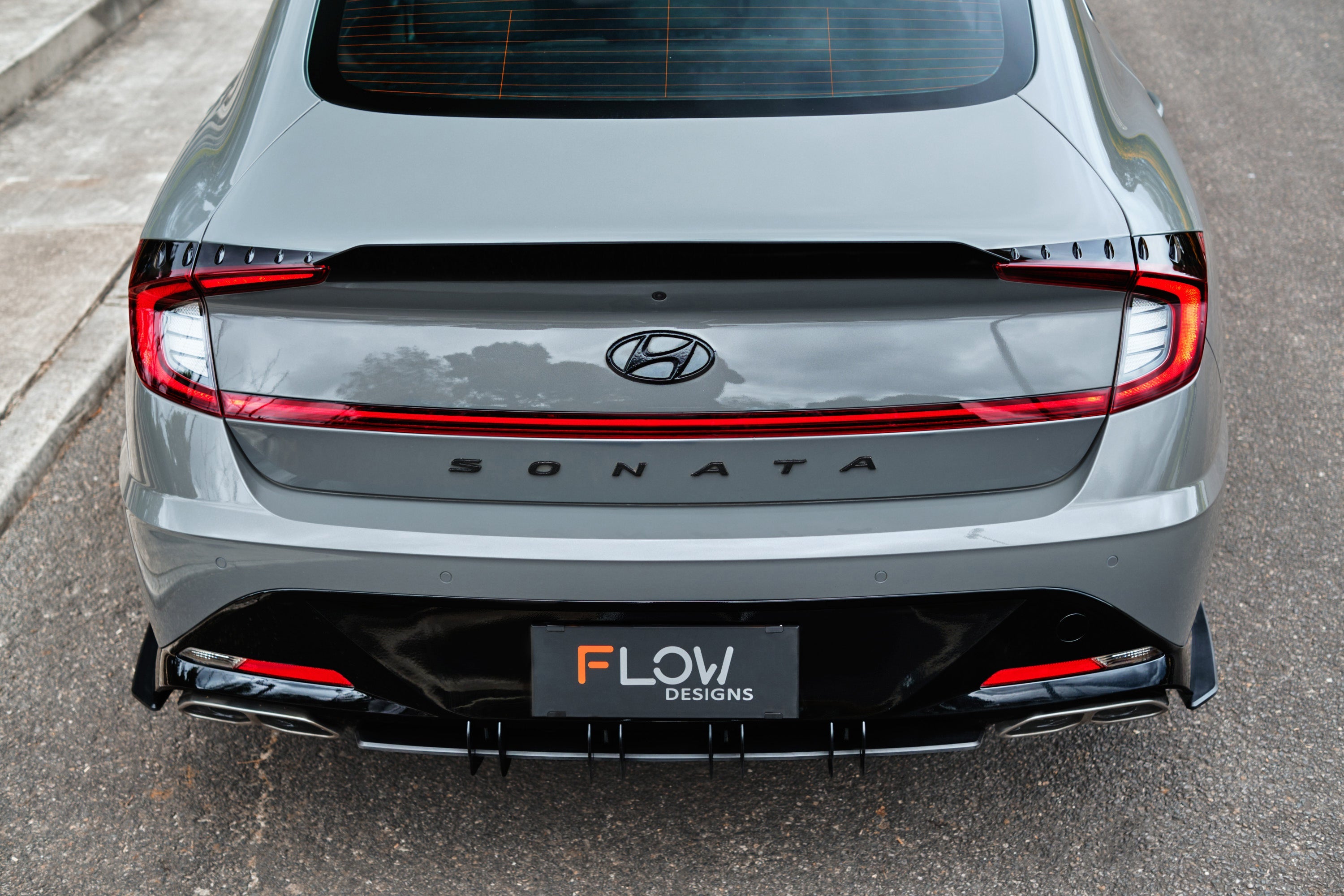 Flow Designs DN8 Sonata N Line 2020-2023 Flow-Lock Rear Diffuser - iilumolab
