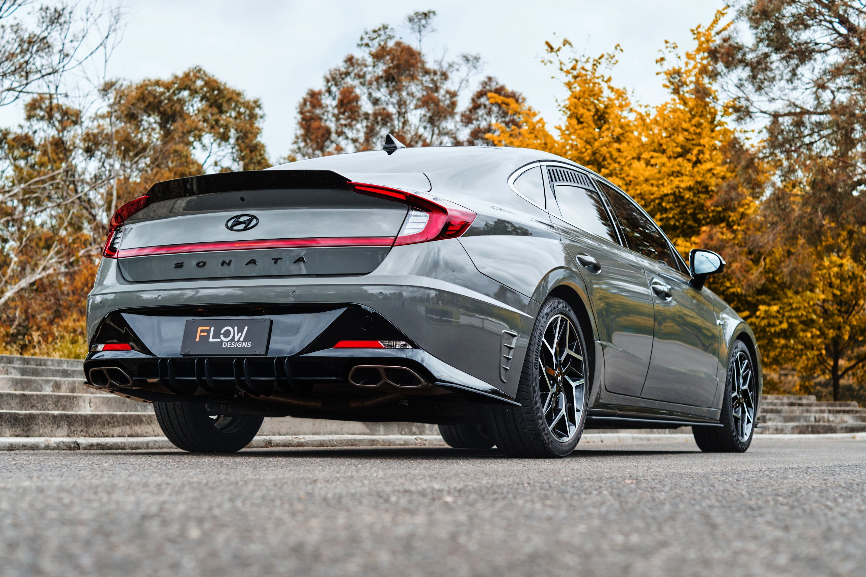 Flow Designs DN8 Sonata N Line 2020-2023 Flow-Lock Rear Diffuser - iilumolab