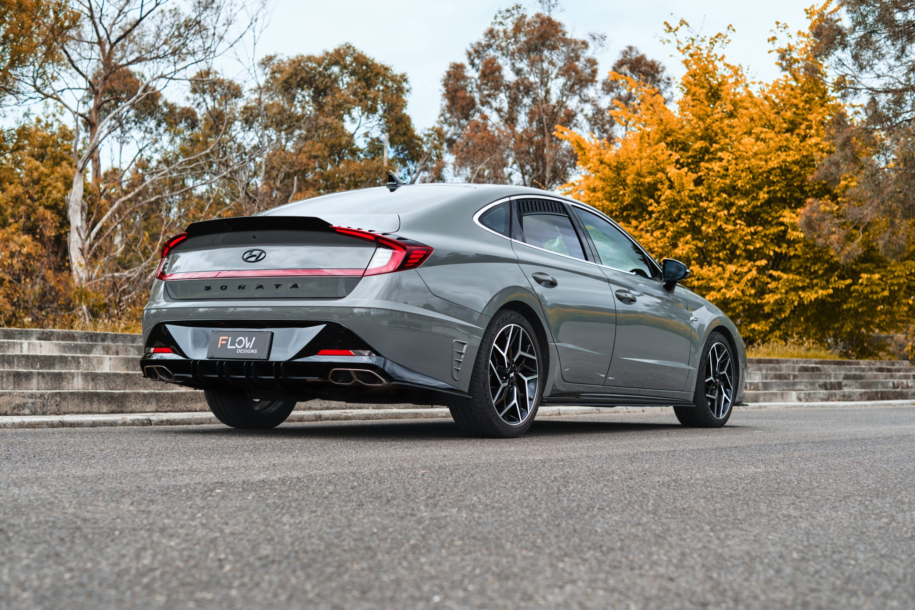 Flow Designs DN8 Sonata N Line 2020-2023 Flow-Lock Rear Diffuser - iilumolab