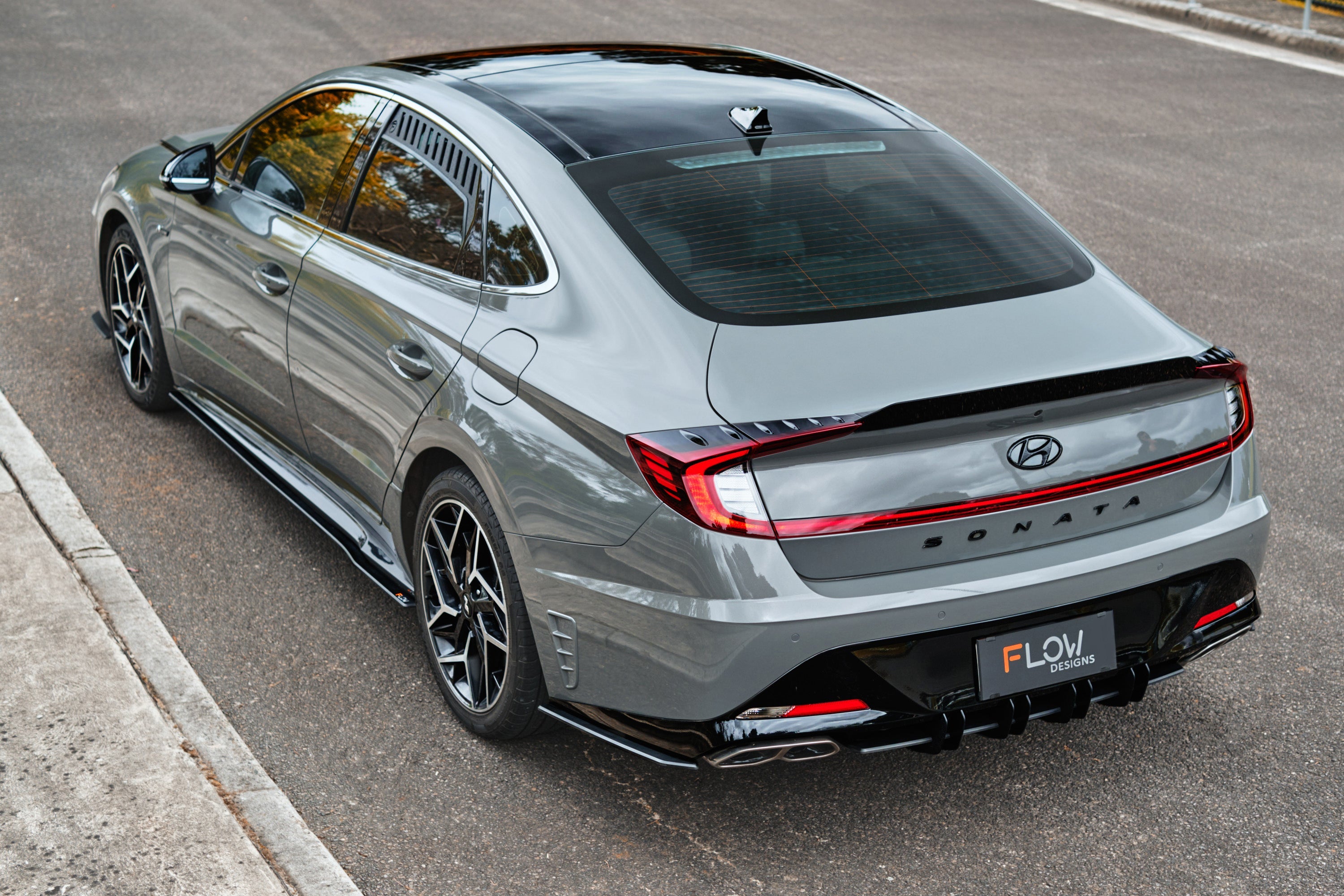 Flow Designs DN8 Sonata N Line 2020-2023 Flow-Lock Rear Diffuser - iilumolab