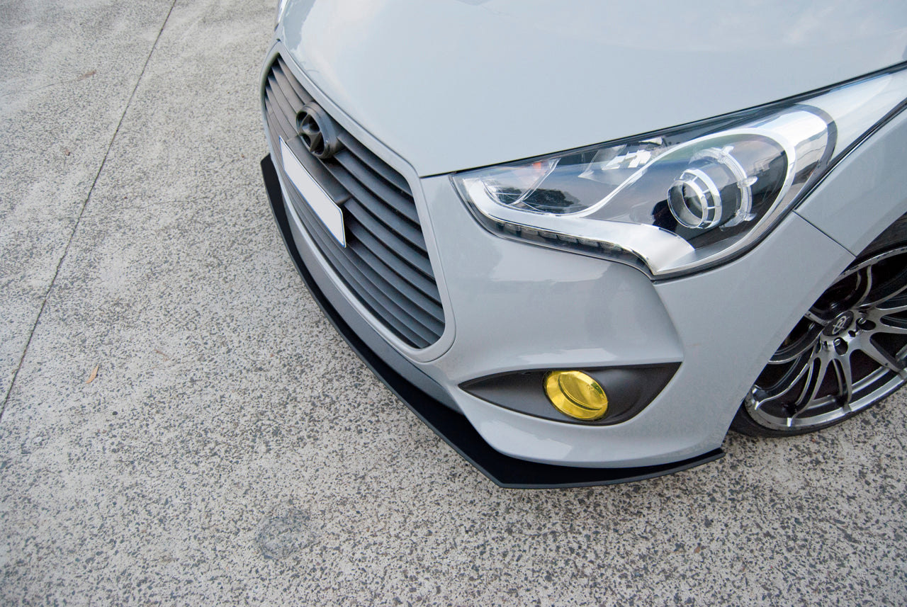 Flow Designs Veloster SR Turbo Front Lip Splitter - iilumolab