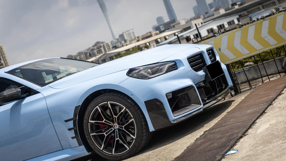 M Performance Style Front Lip Pre-Pregged Dry Carbon Fibre - BMW M2 G87 23+