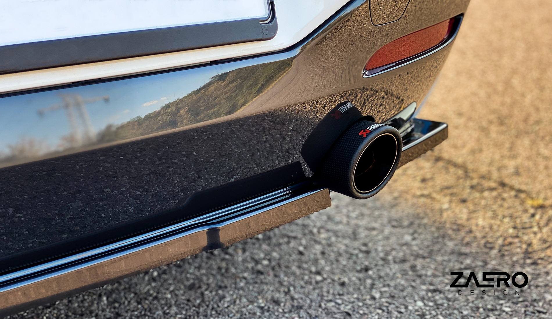 Zaero Designs EVO-1 Rear Diffuser & Rear Splitters for BMW 1 Series F20 (LCI) 2016-2019 - iilumolab