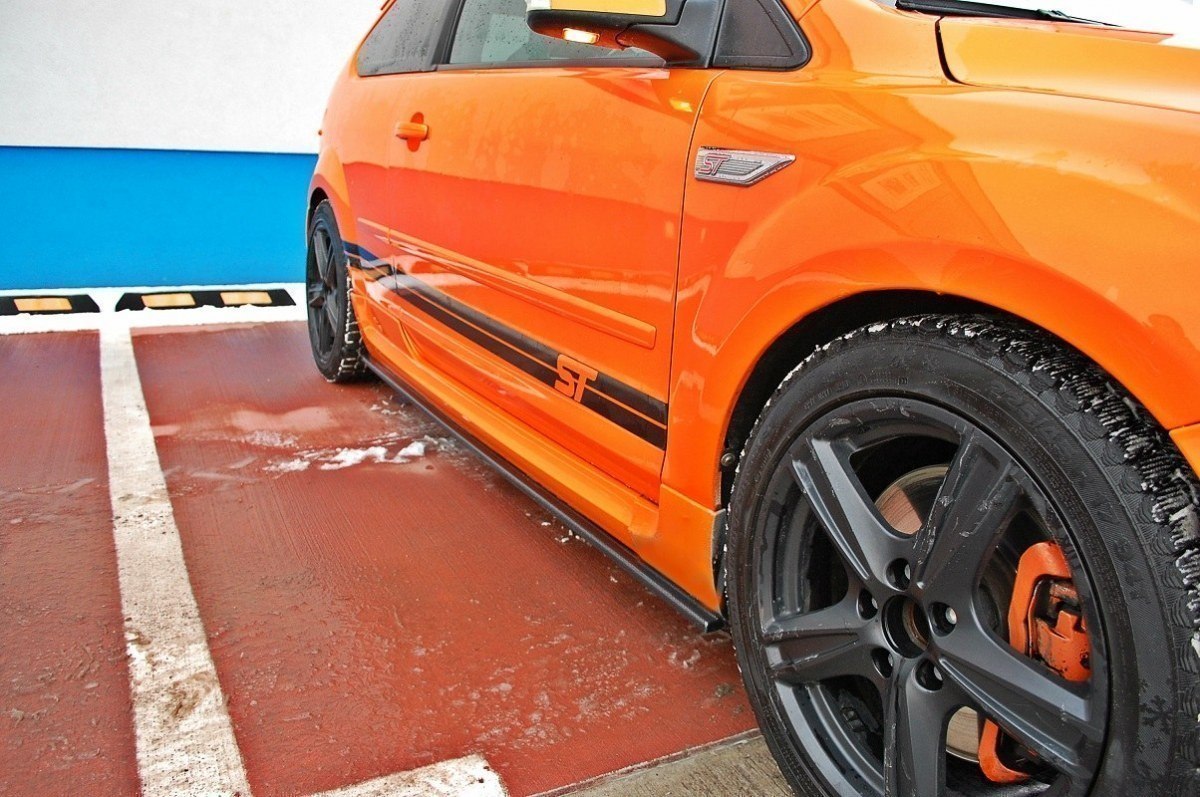 Maxton Design Ford Focus Xr5 Turbo Front Splitter Lip + Side Skirts + Diffuser (Prefacelift) - iilumolab