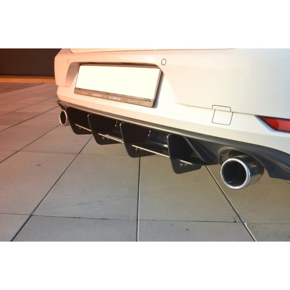 Maxton Design Rear Diffuser VW Golf Mk7.5 GTI (Facelift)