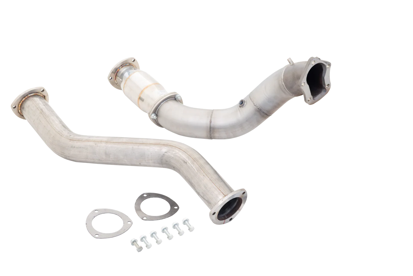 XForce Ford FG Falcon Turbo 4inch Dump Pipe to 3.5" Cat Kit - iilumolab