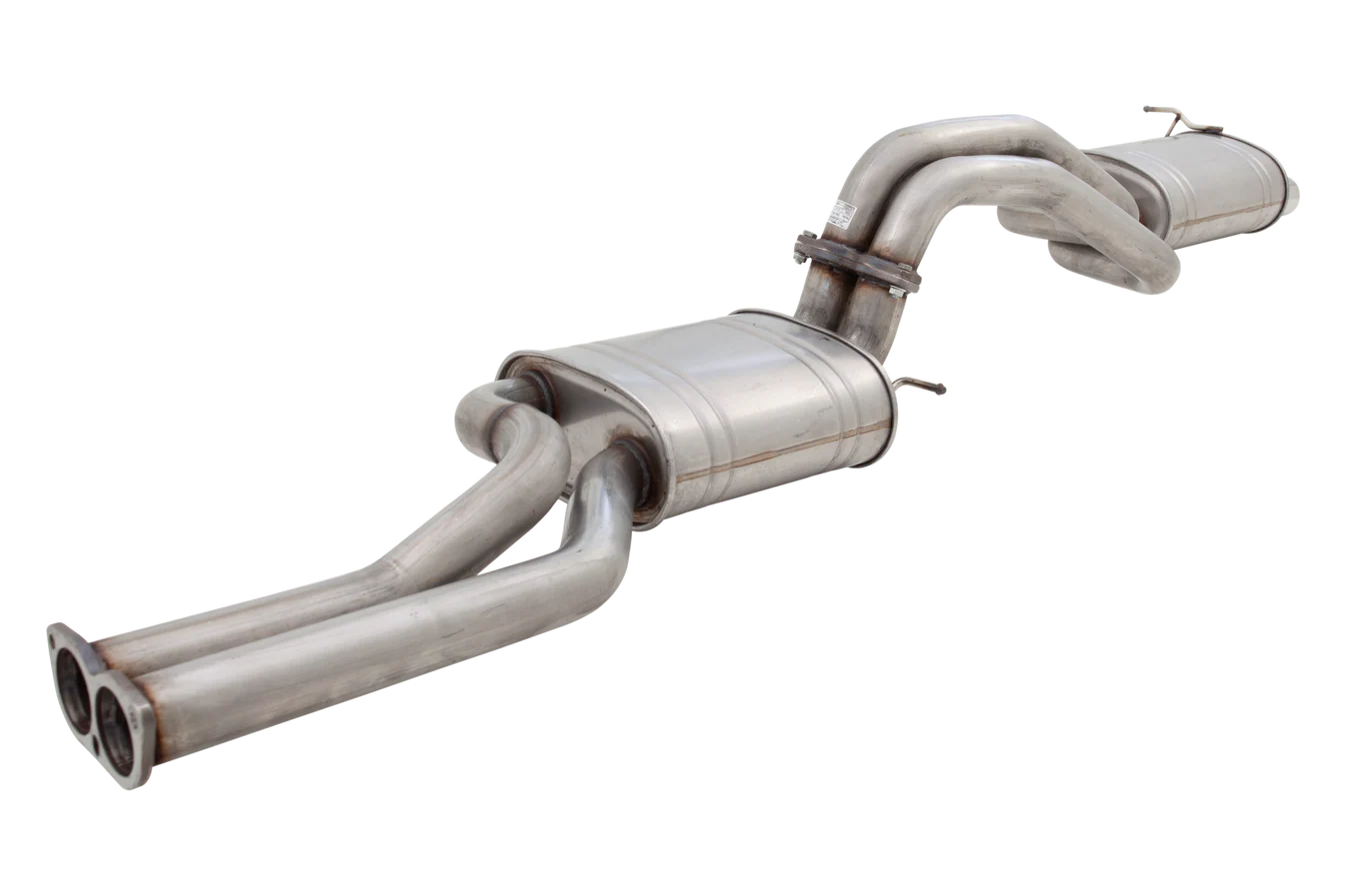 XForce Ford BA BF Falcon Turbo Sedan Twin 2.5Inch Turbo Back Exhaust - iilumolab