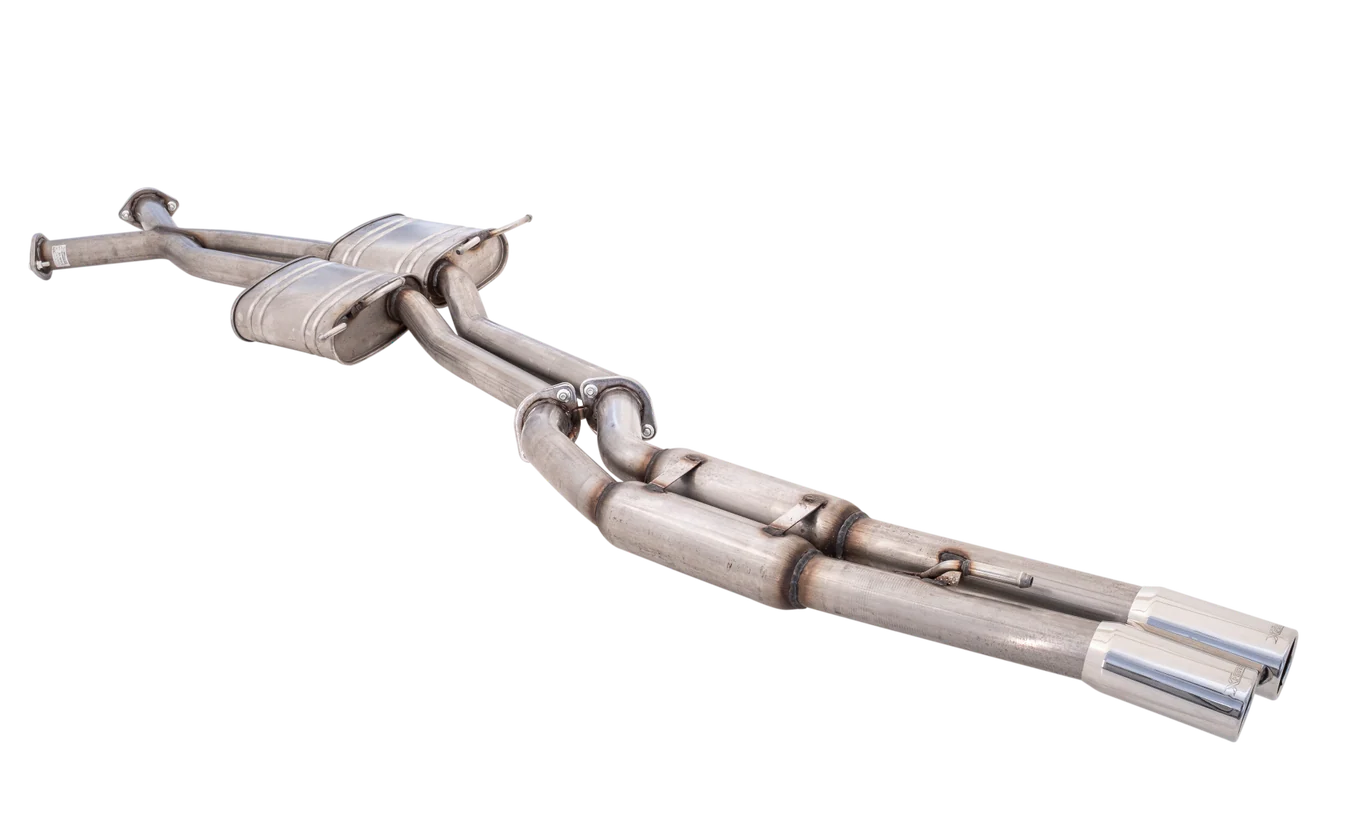 Xforce Holden V8 VT-VZ 5.7L Twin 3" Cat Back Exhaust with Hot Dog Rear - iilumolab