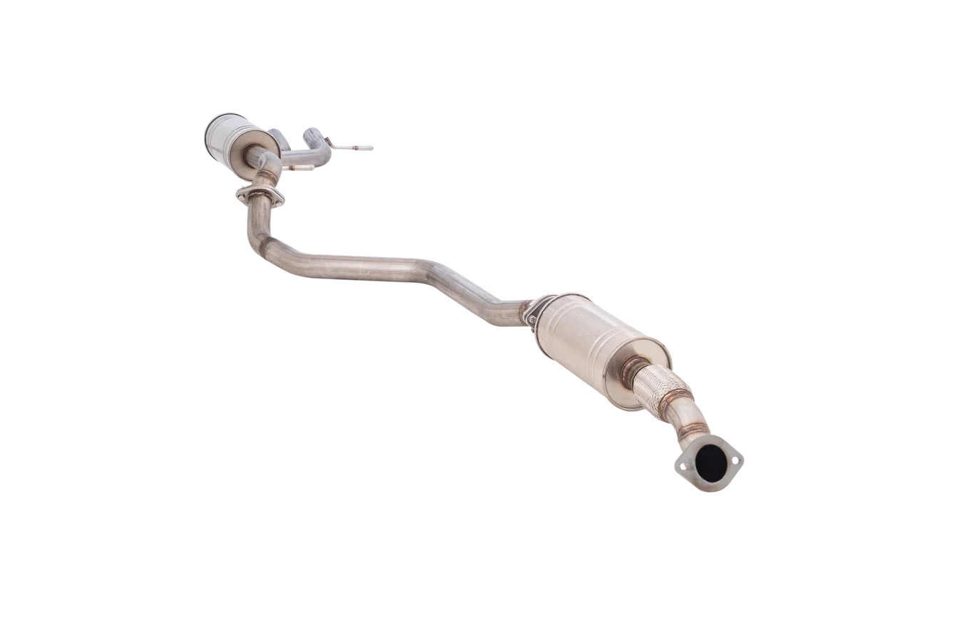Xforce Hyundai Veloster SR Raw 409 2.5" Cat Back Exhaust - iilumolab