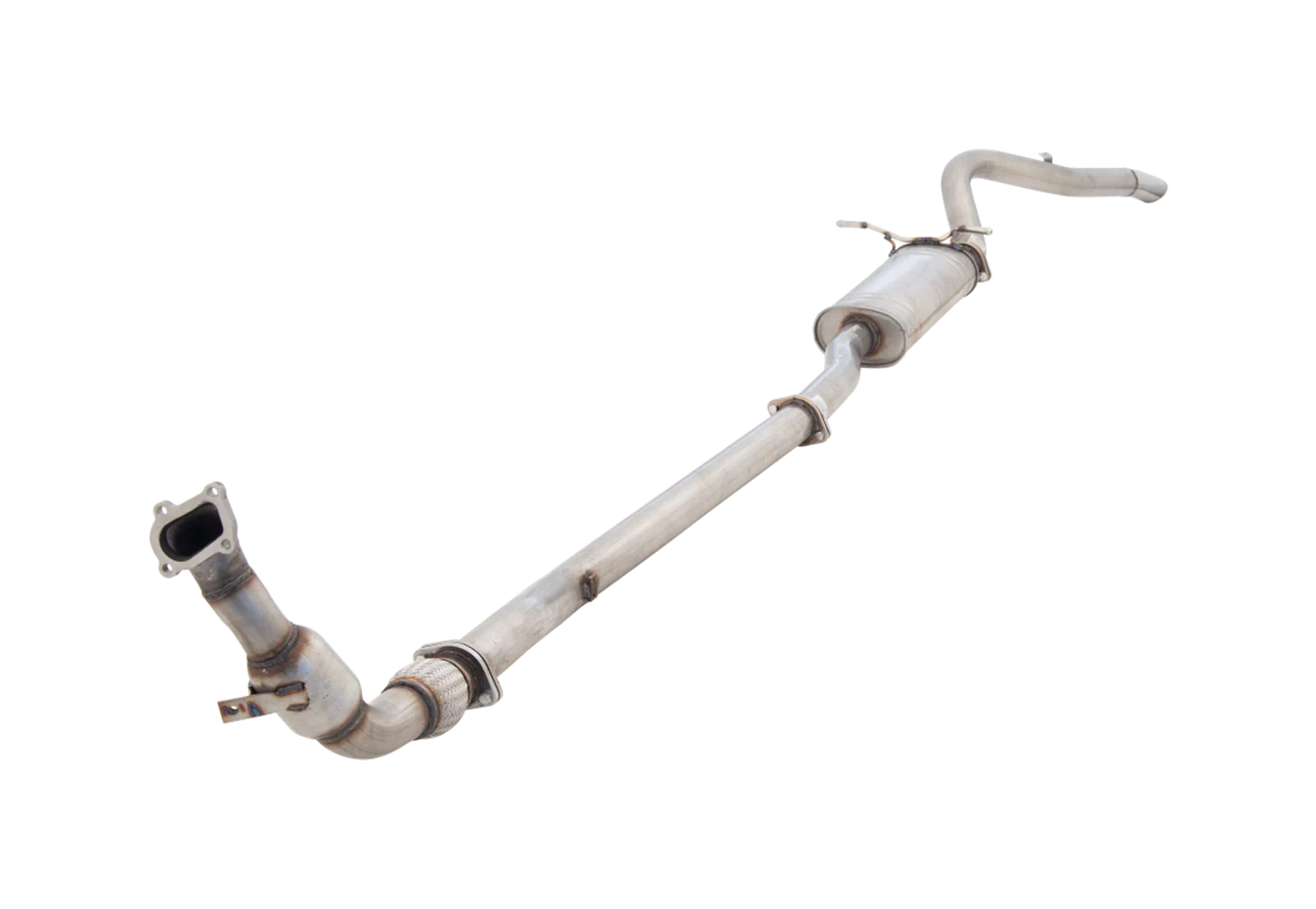 Xforce Nissan Navara D22 2.5L Turbo Back Exhaust with Cat - iilumolab