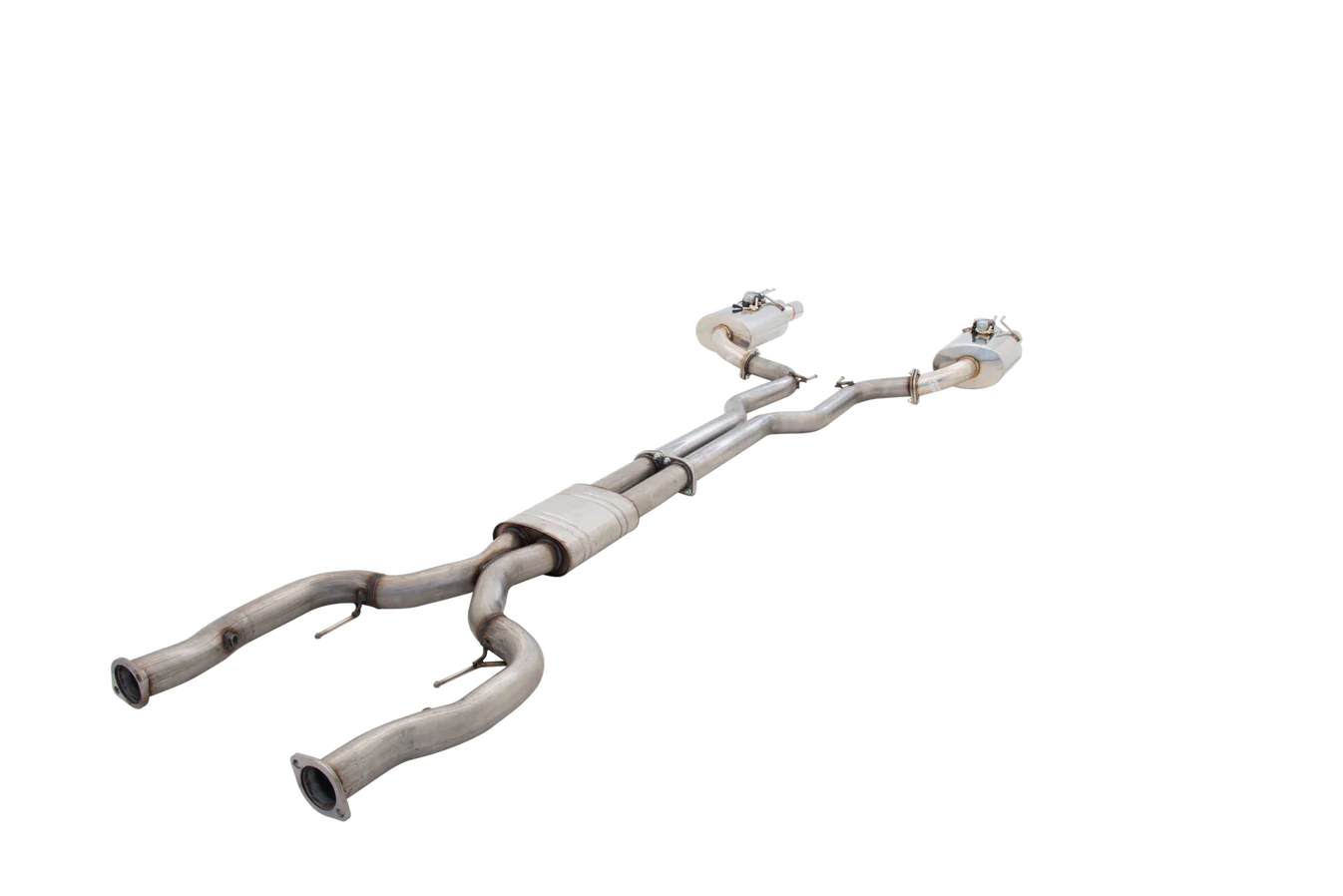 Xforce Holden VE/VF SV6 Sedan Raw 409 Varex Valved Twin 2.25" Cat Back System - iilumolab