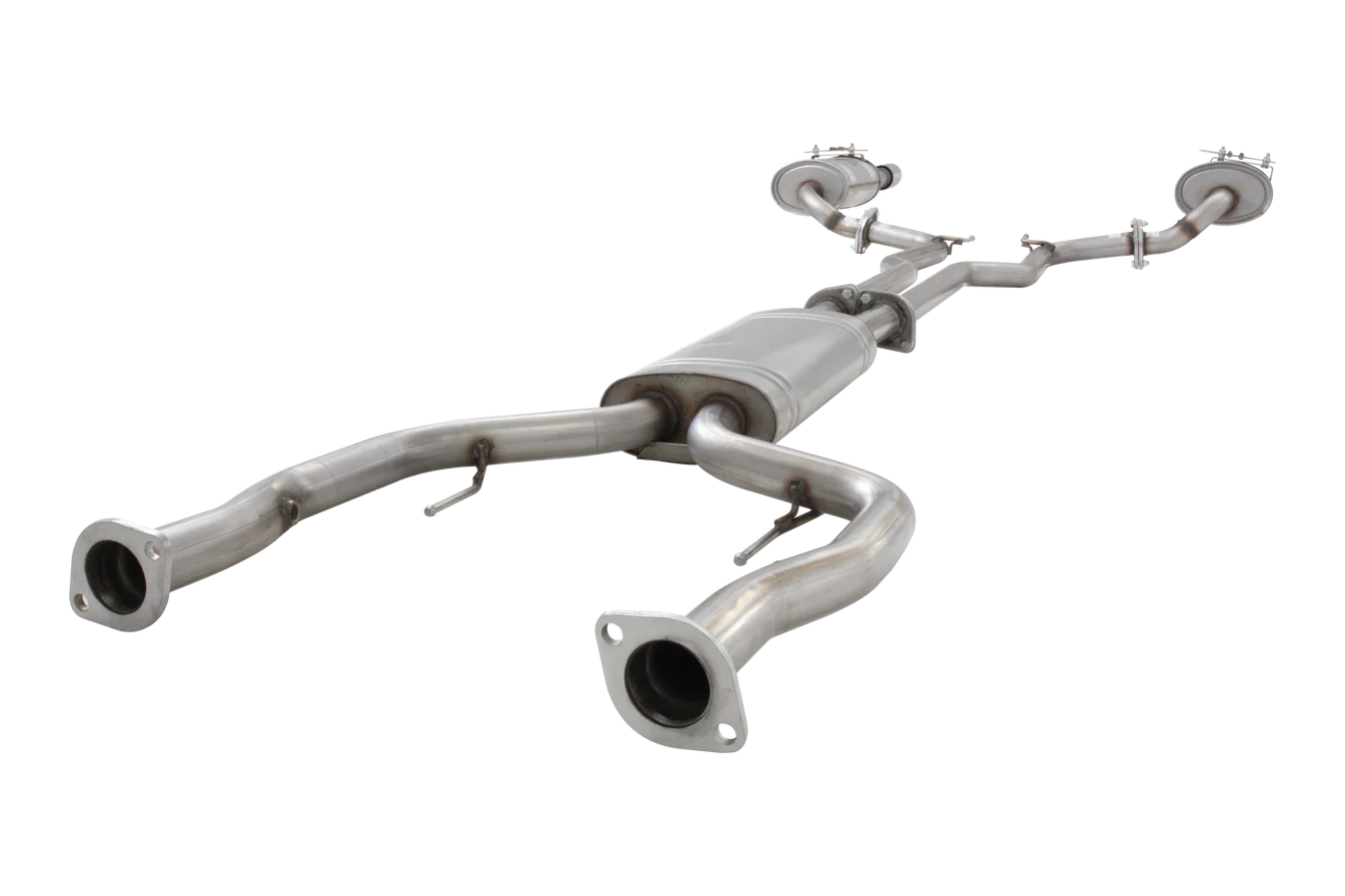 Xforce Holden VE VF SV6 Ute Raw 409 Twin 2.25Inch Cat Back System - iilumolab