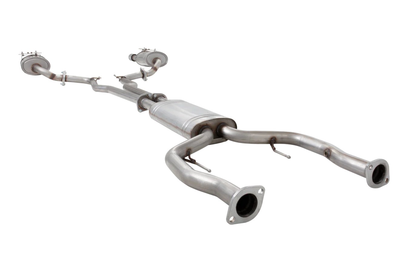 Xforce Holden VE VF SV6 Ute Raw 409 Twin 2.25Inch Cat Back System - iilumolab