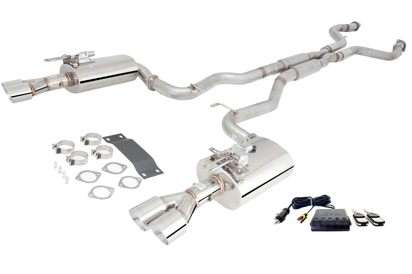 Xforce Holden VE/VF Commodore V8 409 Twin 3" Varex Valved Cat Back System - iilumolab