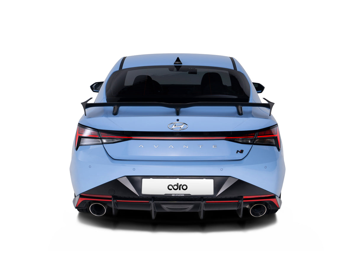Carbon Fiber Rear Diffuser for Hyundai Elantra N i30 N Sedan 2021-2023