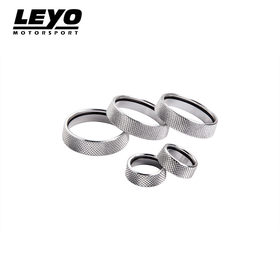 Billet Aluminum Knobs 5PC (Silver) - Volkswagen