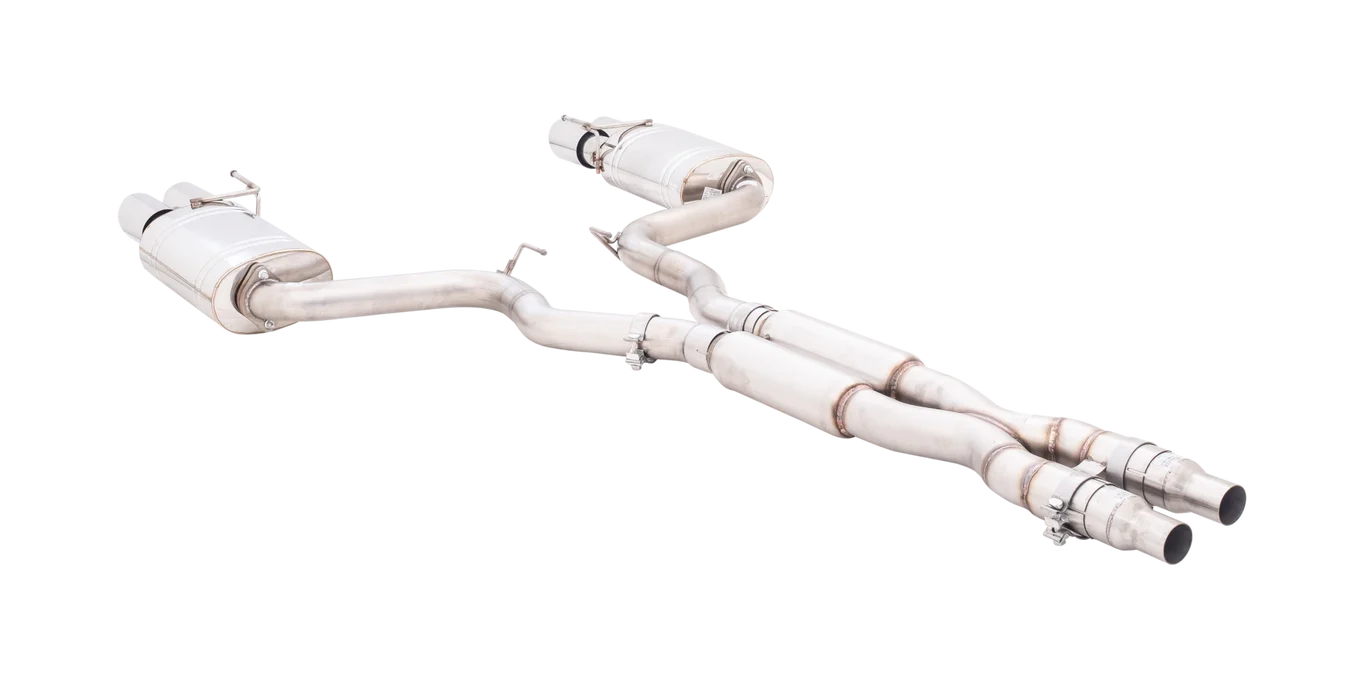 Xforce Ford S550 Mustang GT FN Performance Cat Back Exhaust - iilumolab