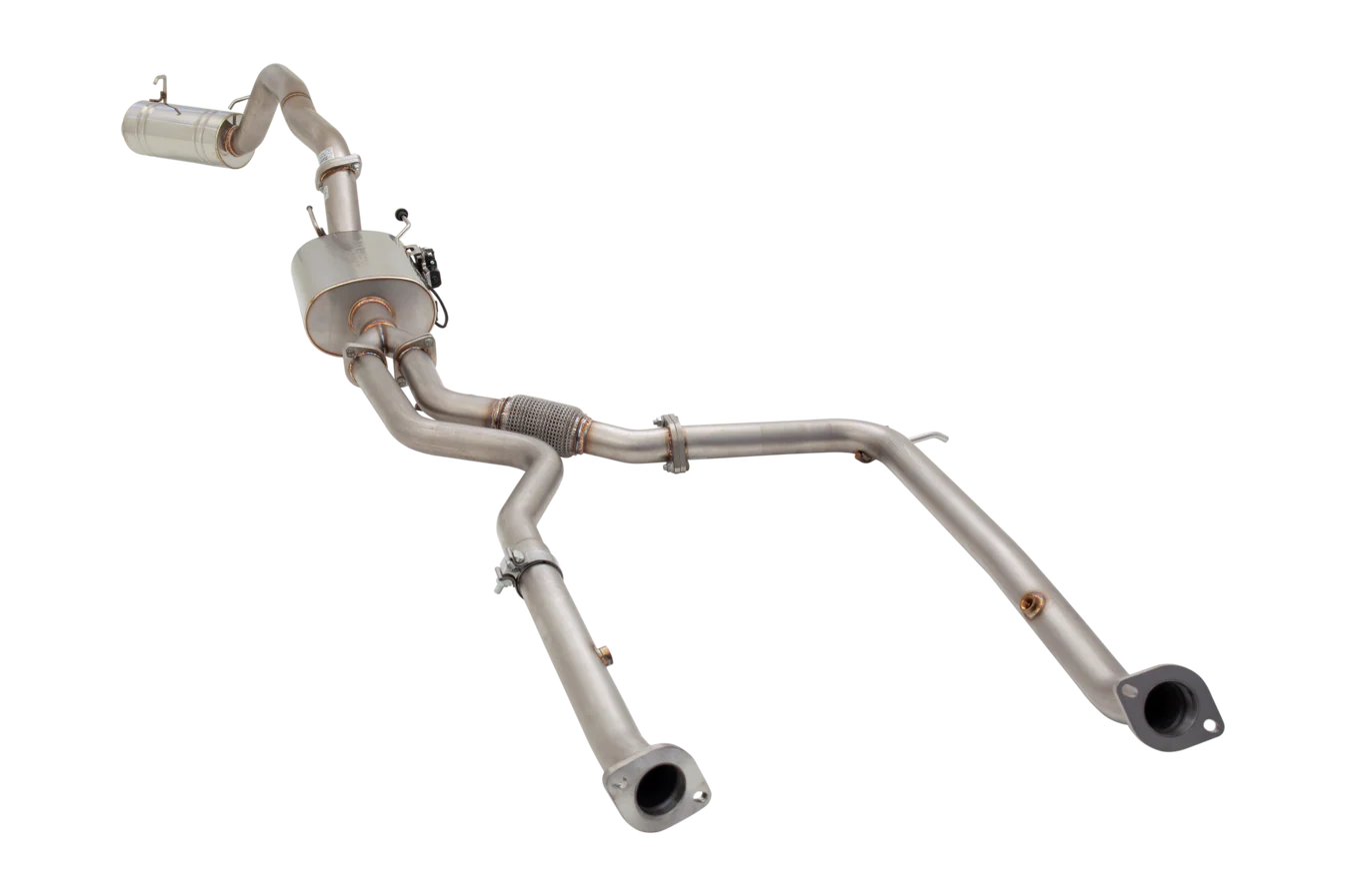 Xforce Nissan Y62 Patrol Varex Valved Cat Back Exhaust - iilumolab