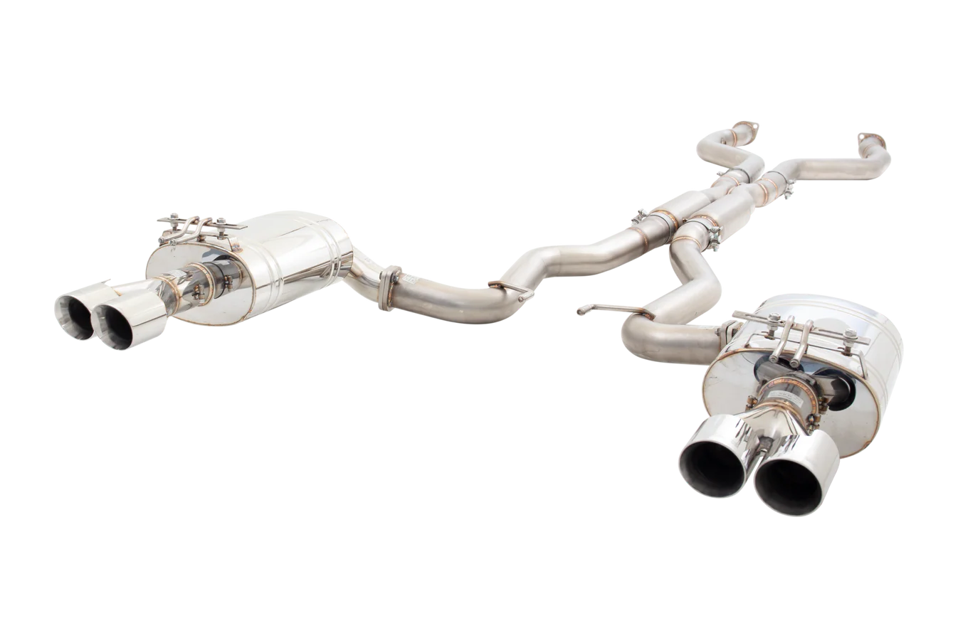 Xforce Holden VE/VF Commodore V8 304 Twin 3" Cat Back System - iilumolab