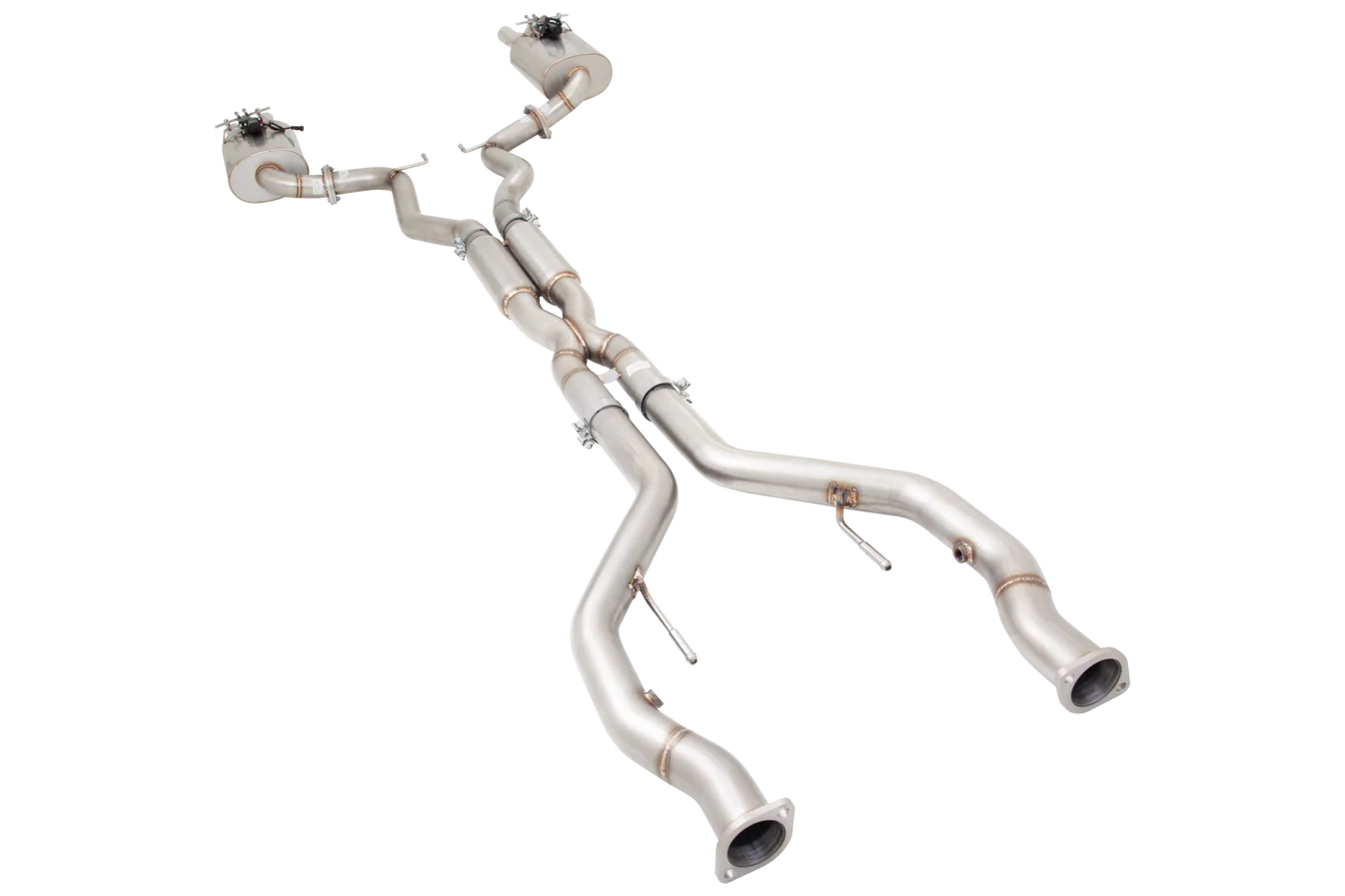 Xforce HSV VF Sedan and Wagon 304 Stainless Steel Twin 3Inch Varex Valved Cat Back System - iilumolab