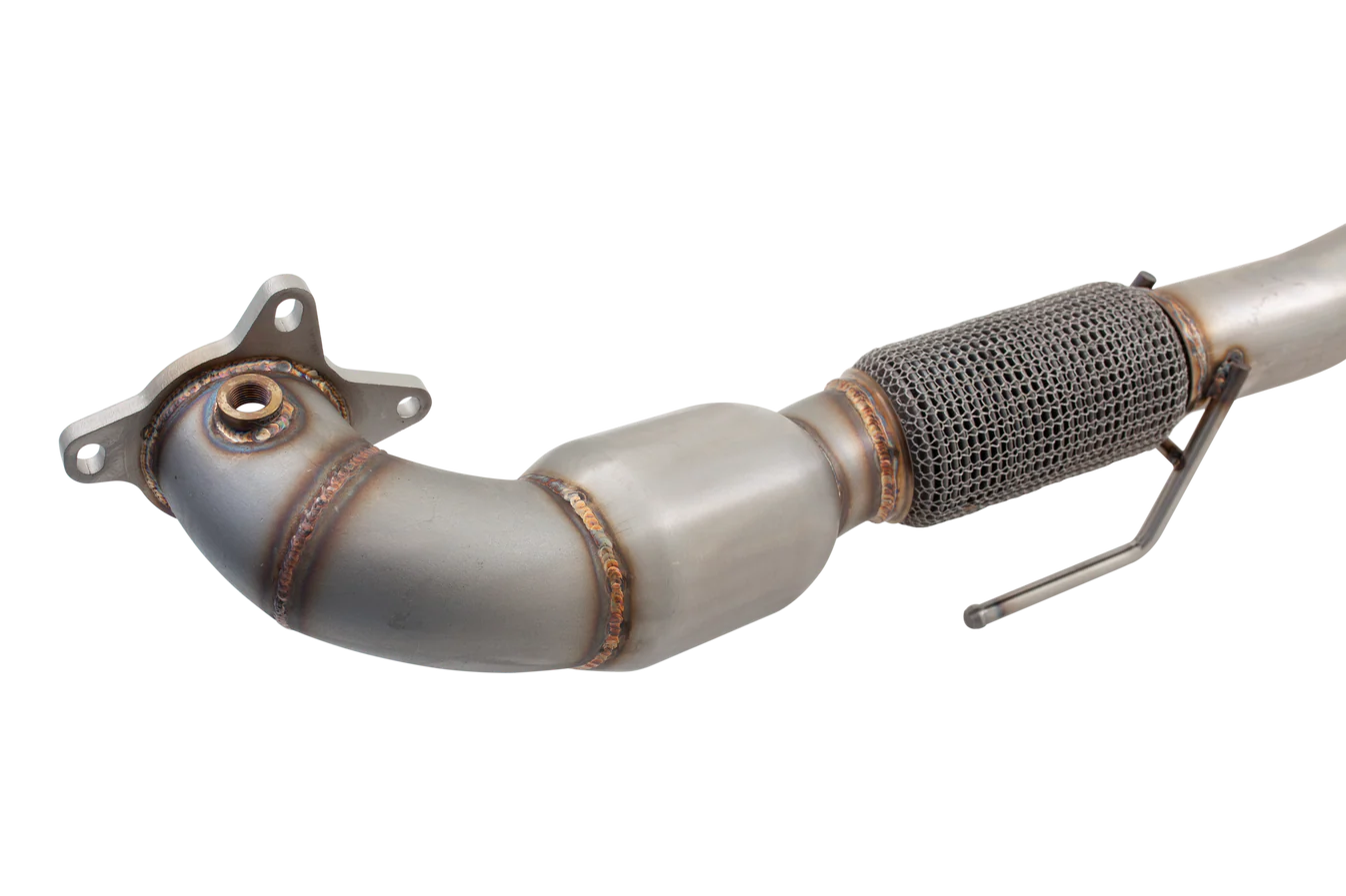 XForce VW GOLF GTI MK5 and MK6 Downpipe with Hi Flow Catalytic Converter - iilumolab