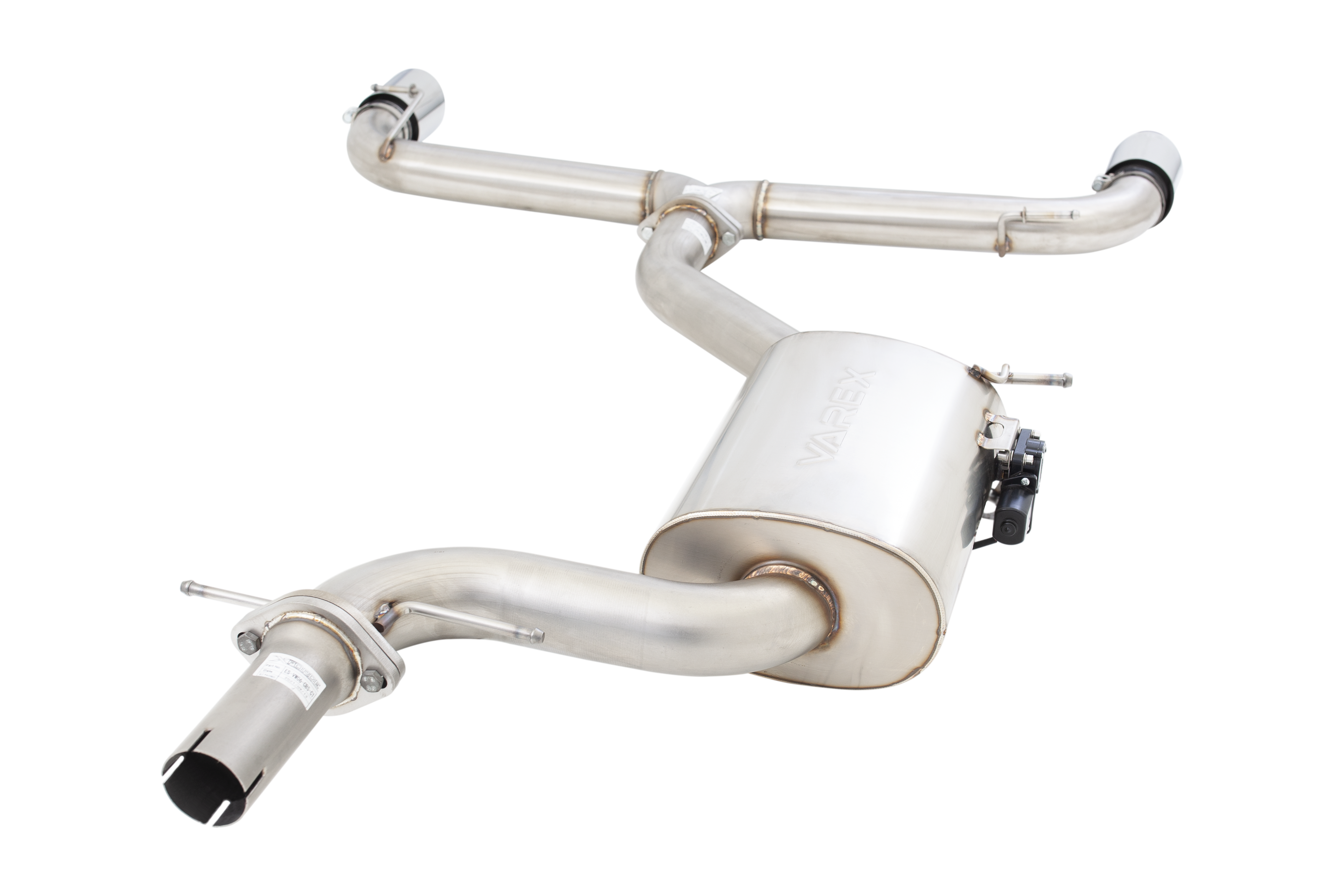 XForce VW GOLF GTI MK6 Varex Valved Cat Back Exhaust System