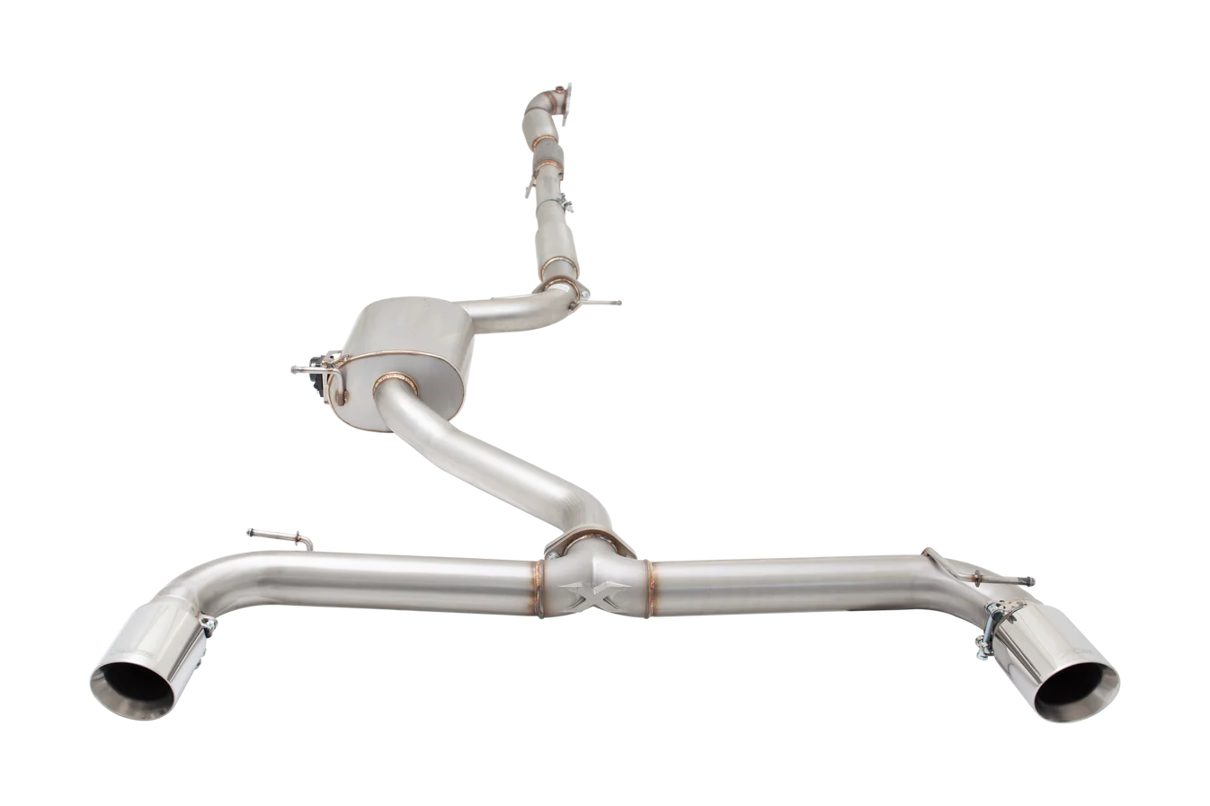 XForce VW MK6 Varex Valved Turbo Back Exhaust System - iilumolab