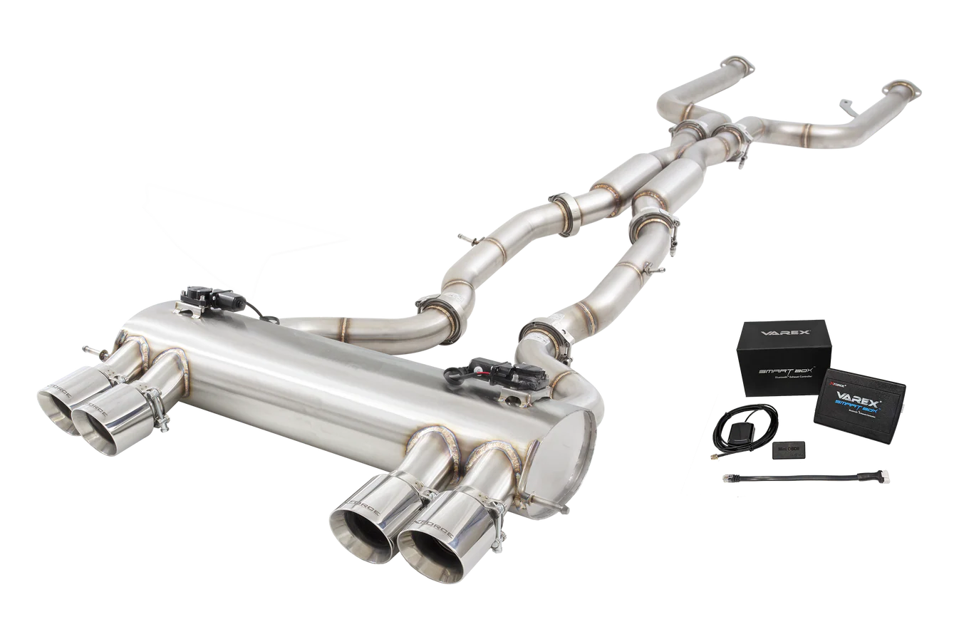 XForce BMW G80 M3 G82 M4 Varex Cat Back System with SmartBox Drive Mode - iilumolab