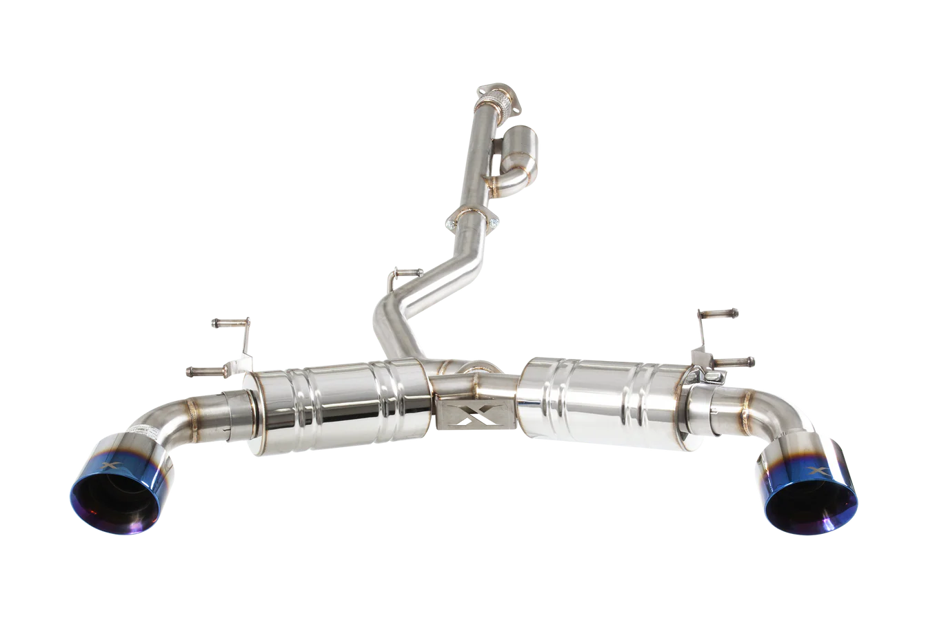 XForce 86 and BRZ 2.5" Cat Back Race Inspired Exhaust System - iilumolab