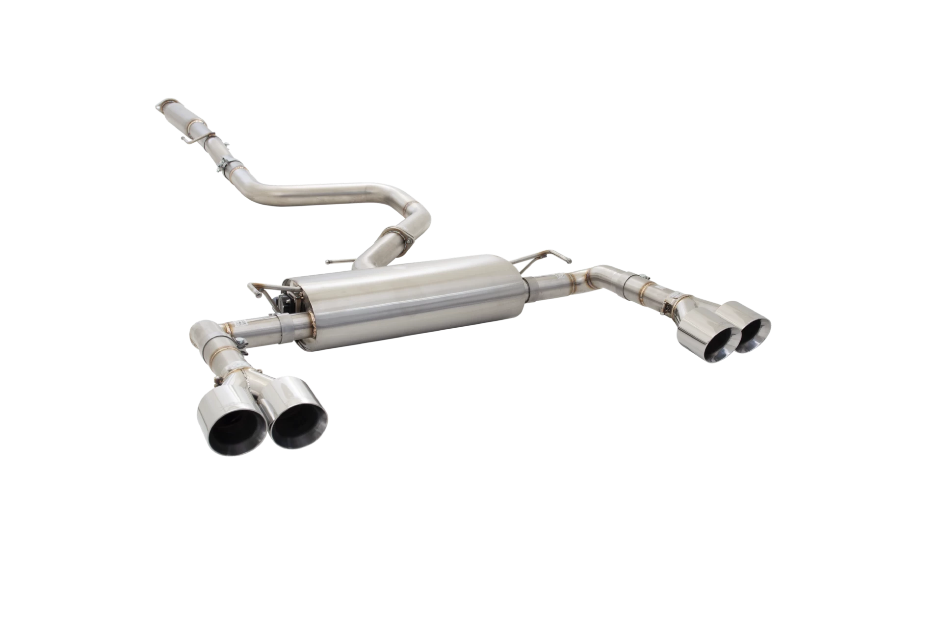 XForce KIA Cerato GT Sedan Varex Valved Cat Back Exhaust System
