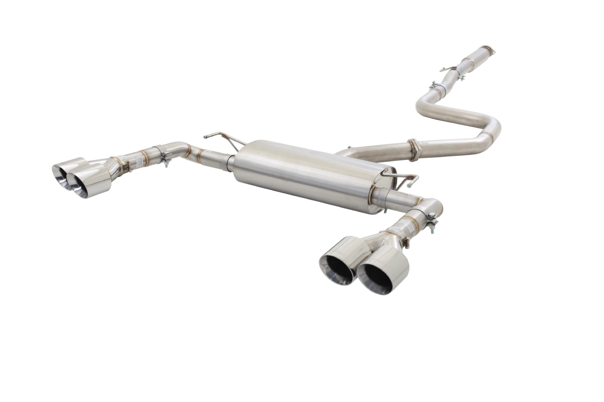 XForce KIA Cerato GT Sedan Varex Valved Cat Back Exhaust System