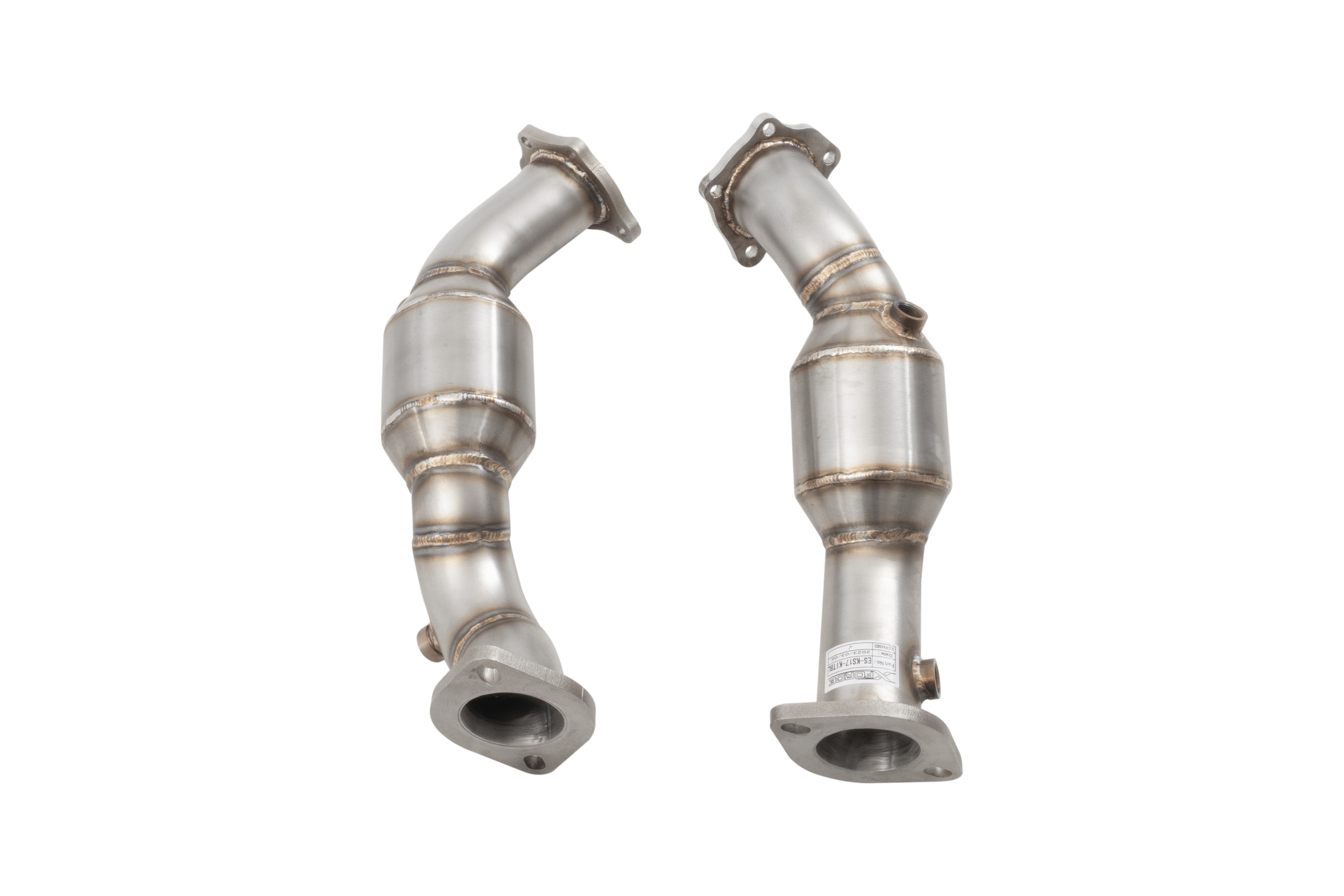 Xforce KIA Stinger GT Downpipe with Cat Kit