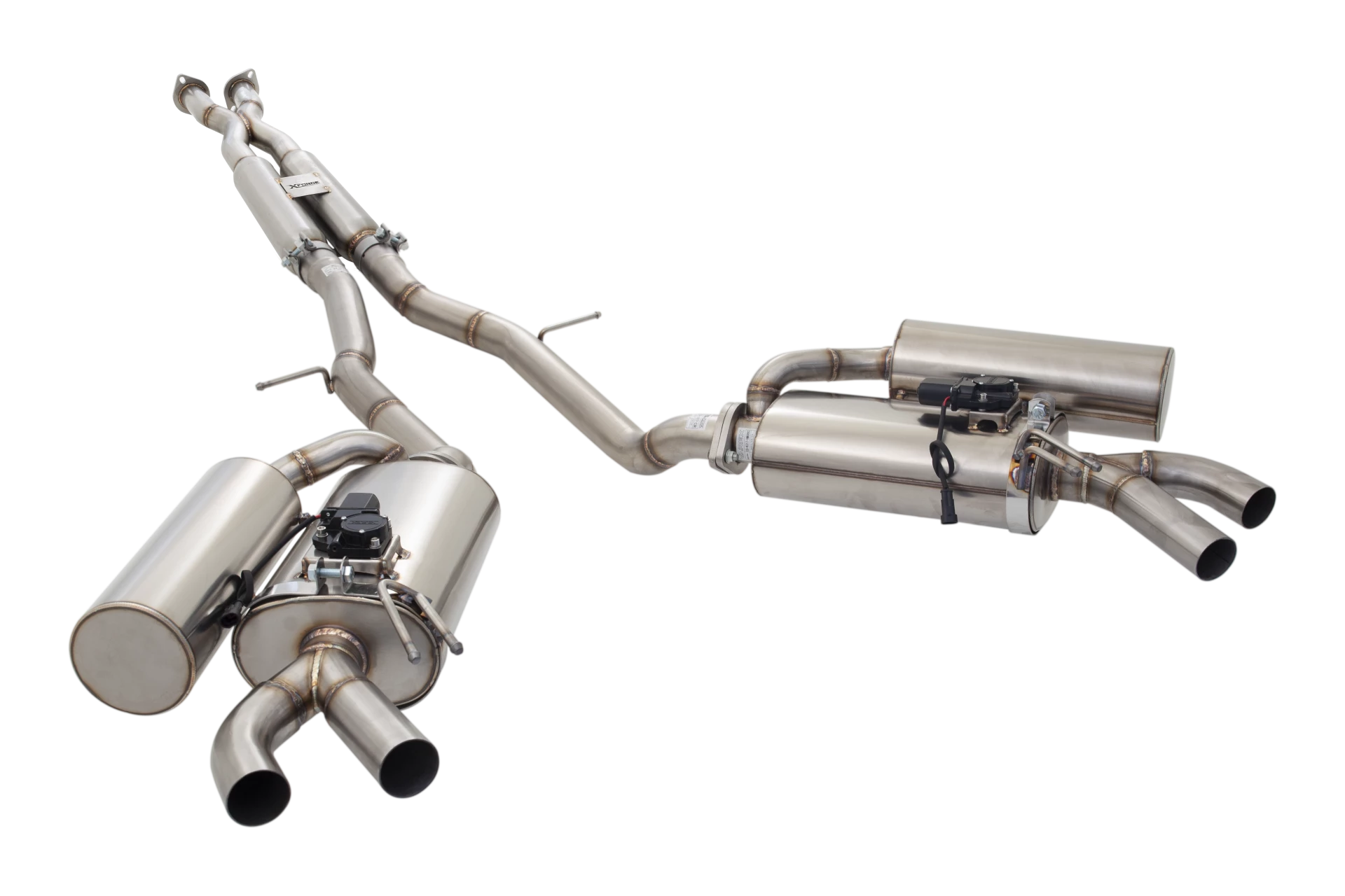 Xforce KIA Stinger GT RWD Varex Valved Cat Back Exhaust System - iilumolab