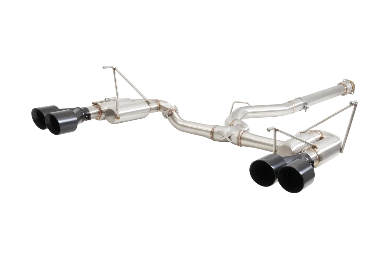 Xforce Subaru WRX Sedan VB Race Cat Back Exhaust System with Black Tips - iilumolab