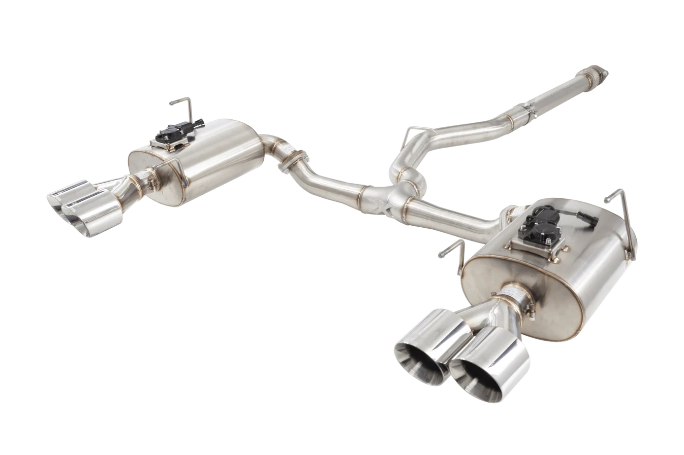XForce SUBARU WRX SEDAN VB Varex WR Valved Cat Back Exhaust System with Polished Tips - iilumolab