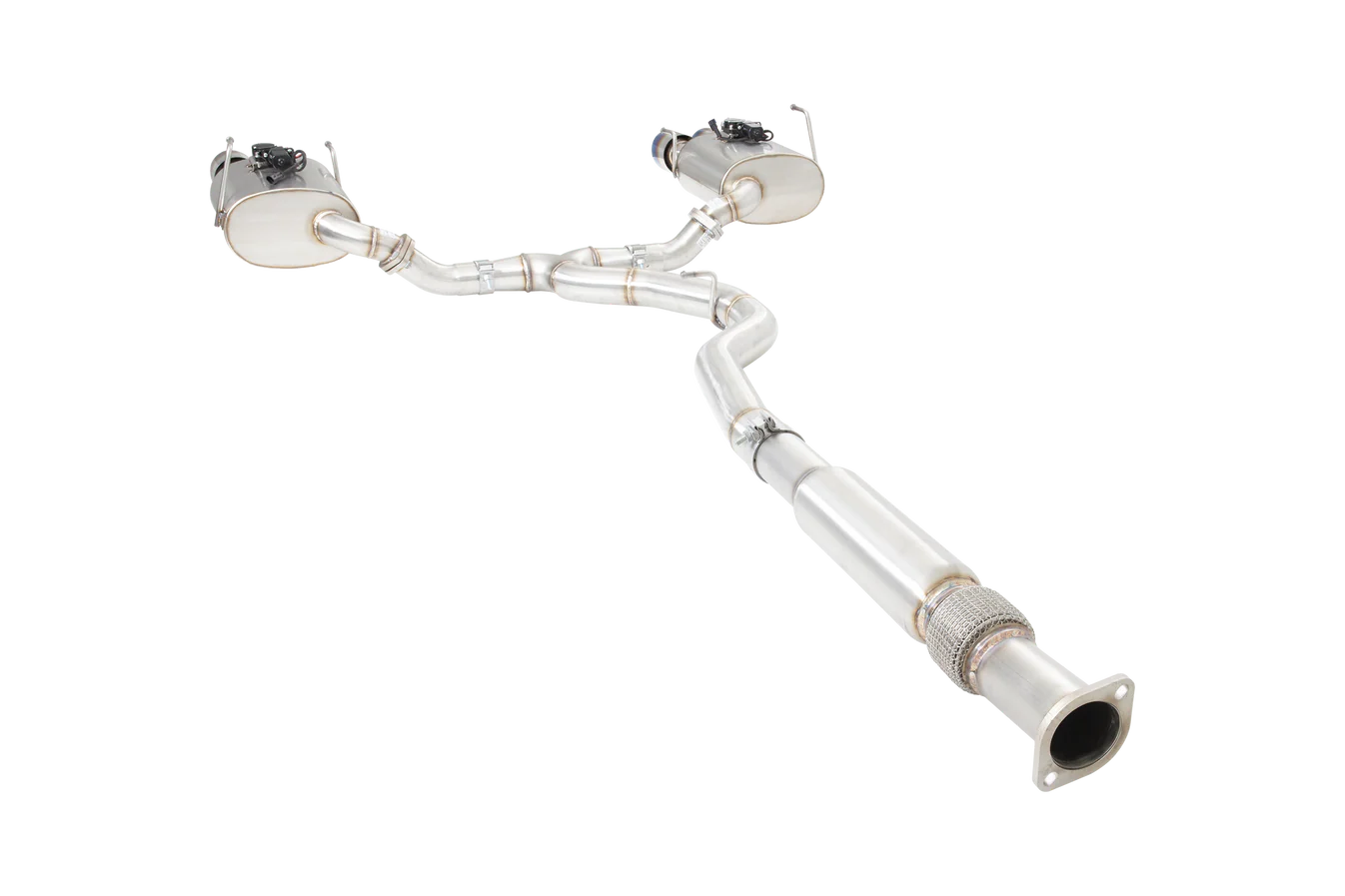 Xforce Subaru WRX Sedan VB Race Cat Back Exhaust System with Burnt Blue Tips - iilumolab