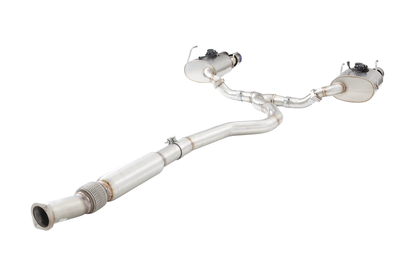 Xforce Subaru WRX Sedan VB Race Cat Back Exhaust System with Burnt Blue Tips - iilumolab