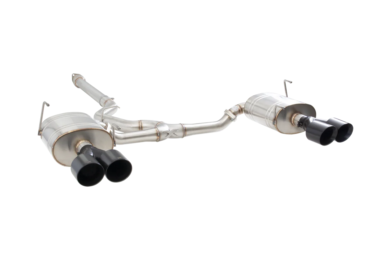 Xforce Subaru WRX Sedan VB Cat Back Exhaust System with Black Tips - iilumolab