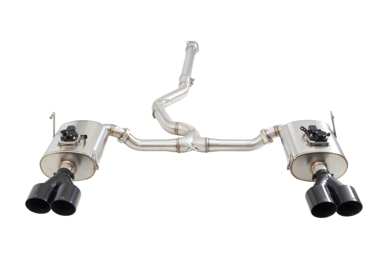 XForce SUBARU WRX SEDAN VB Varex WR Valved Cat Back Exhaust System with Black Tips - iilumolab