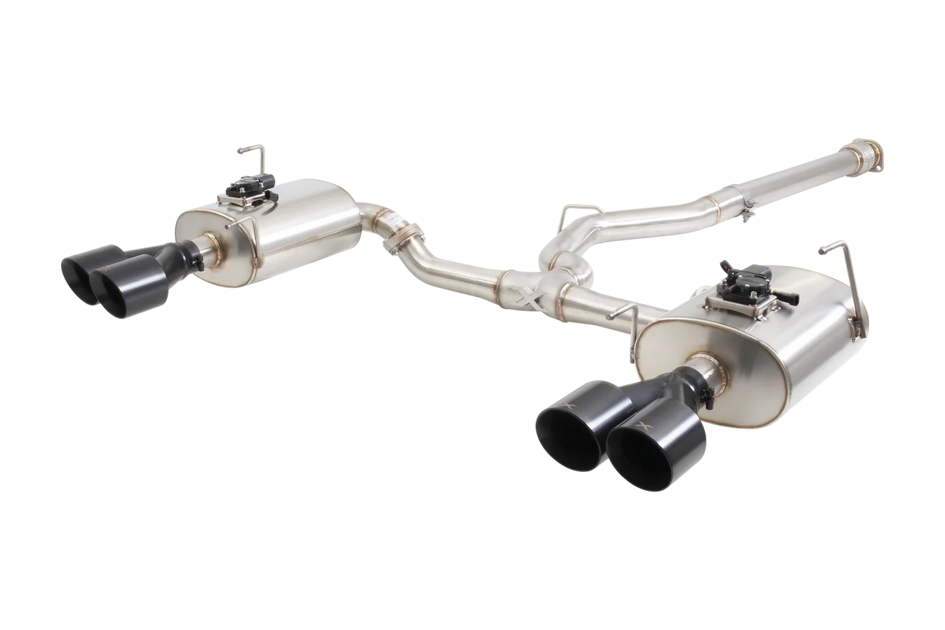 XForce SUBARU WRX SEDAN VB Varex WR Valved Cat Back Exhaust System with Black Tips - iilumolab