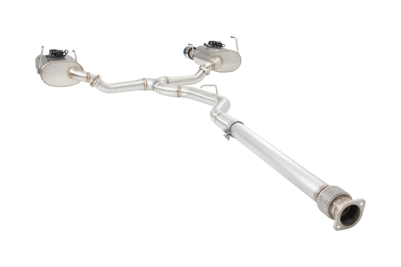 XForce SUBARU WRX SEDAN VB Varex WR Valved Cat Back Exhaust System with Burnt Blue Tips - iilumolab