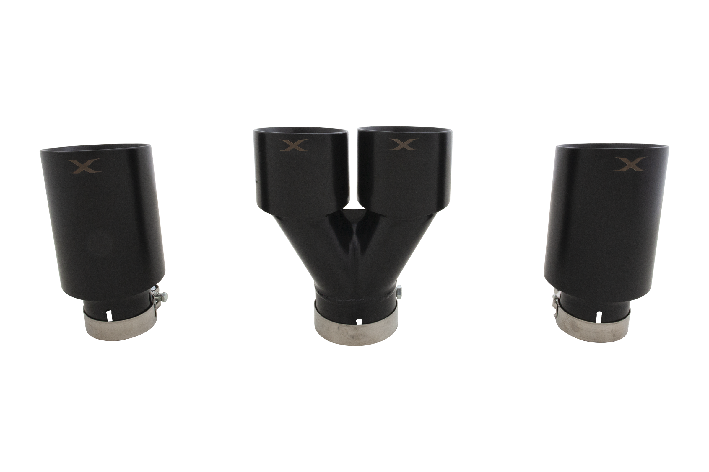 XForce Toyota Corolla GR Matte Black Exhaust Tip Set