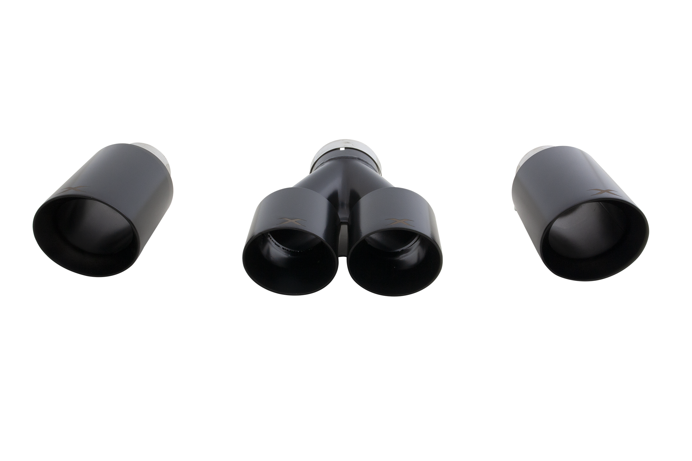 XForce Toyota Corolla GR Matte Black Exhaust Tip Set