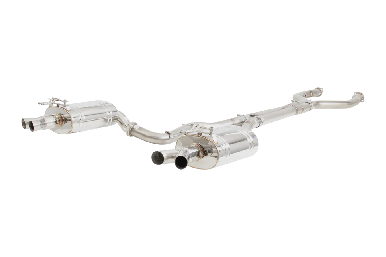 Xforce HSV VF Maloo Straight Pipe Center Twin 3Inch 304 SS Cat Back - iilumolab